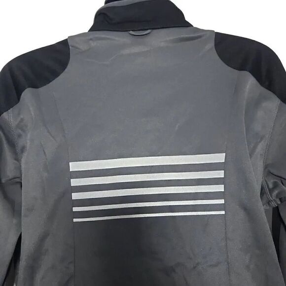 North End Men's Size Large Black Gray Zip Up Track Jacket - Picture 5 of 7